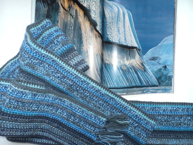 мужской шарф