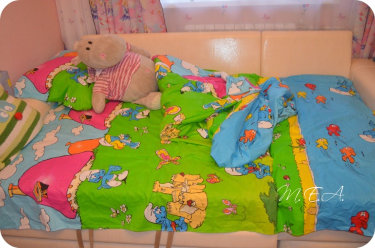 Осмурфенное постельное!!!