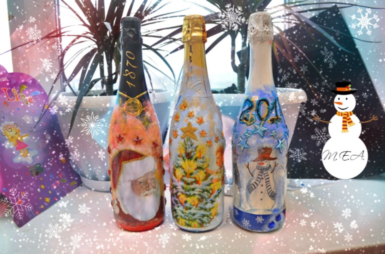 Новогоднее шампанское на стол!