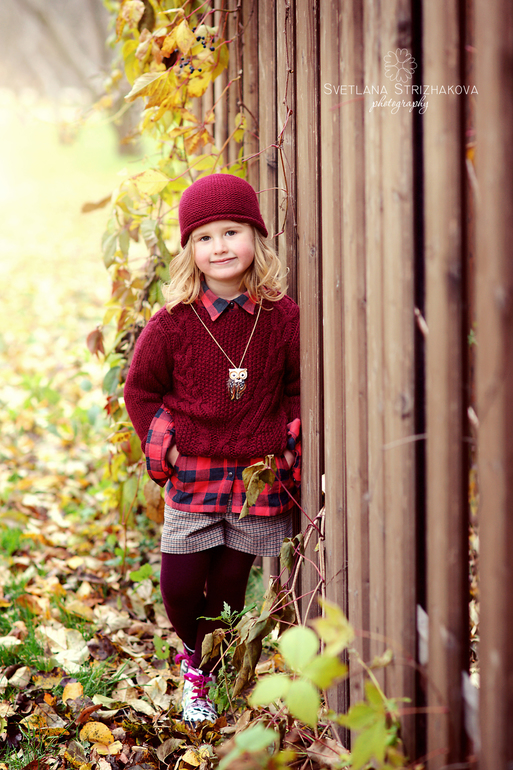 Милла, осенняя прогулка