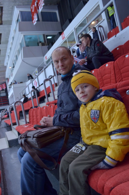 Хоккей. Мачт "Спартак-Югра"