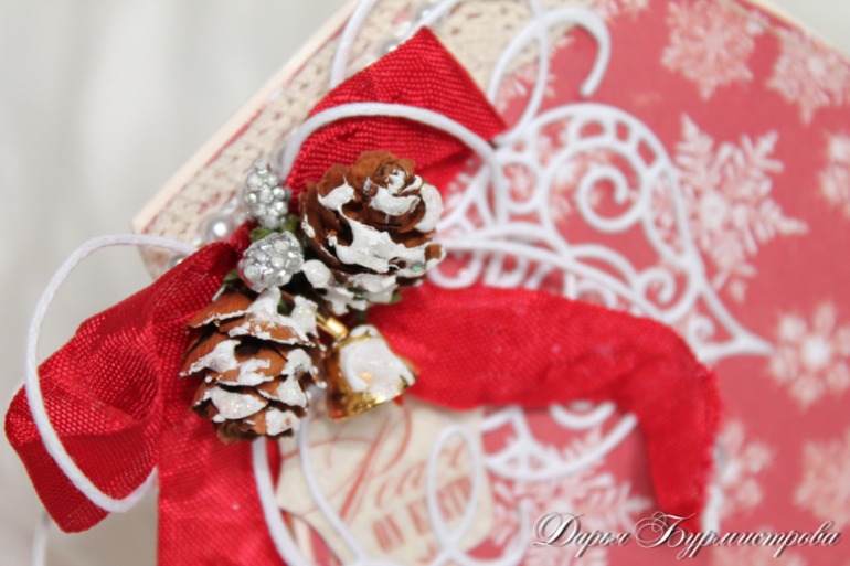 Новогодние открытки ручной работы