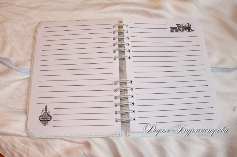 Традиционный малышковый блокнот