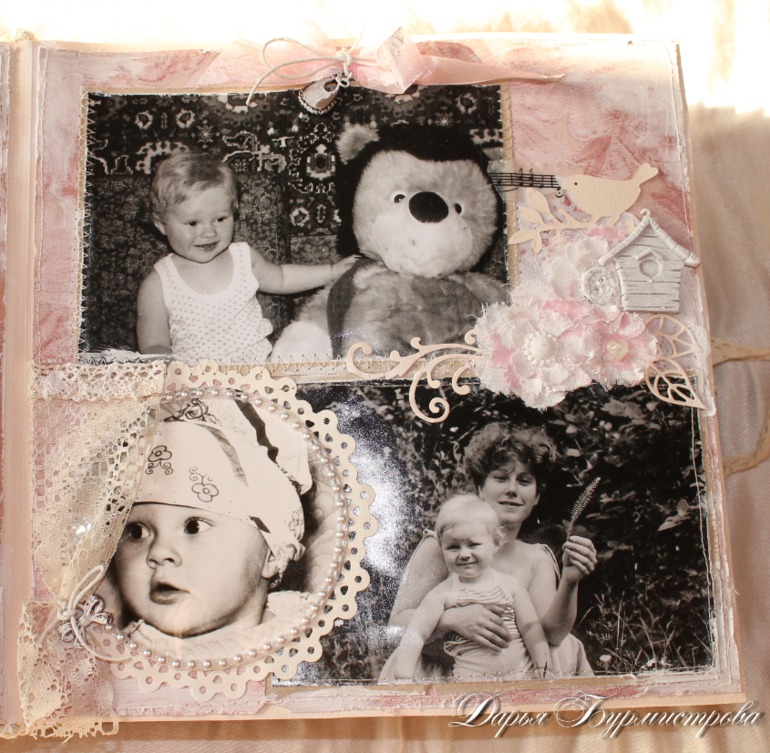 Разворот №4 СП альбом шебби шик.