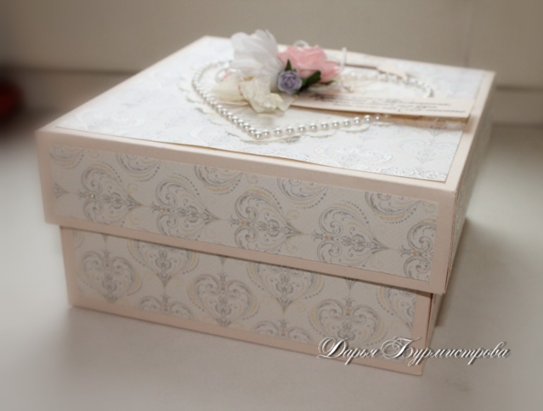 Коробочка на свадьбу.