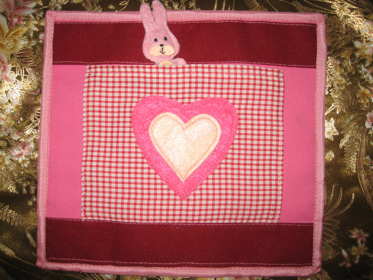 Первая книжка развивашка из фетра