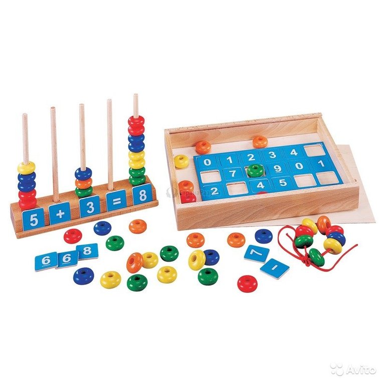 Пазл с цифрами для дошкольников. Развивающие игры для дошкольников. Деревянные логические игрушки. Карточки с цифрами для детей. Логическая игра веселый счет 2 в 1.