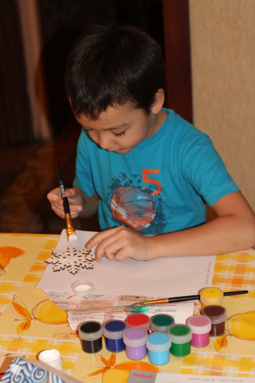 Новогодняя поделка в сад и на елку