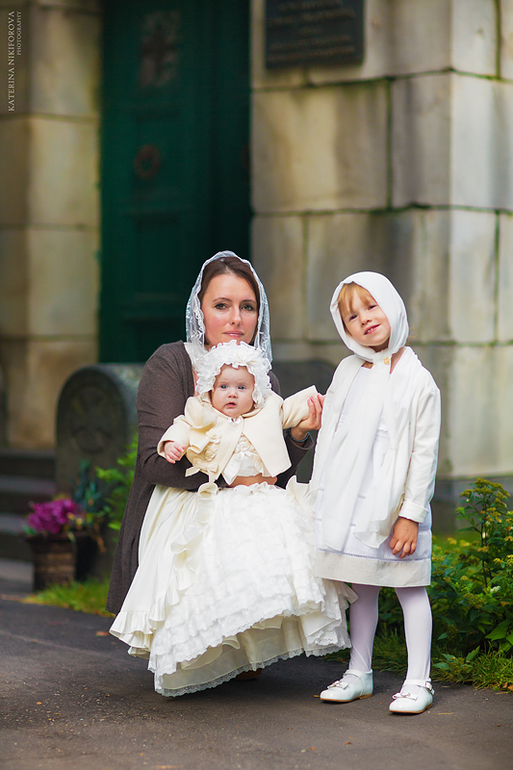 Крещение Виктории! Вторая часть. Фотосет от Катерины.