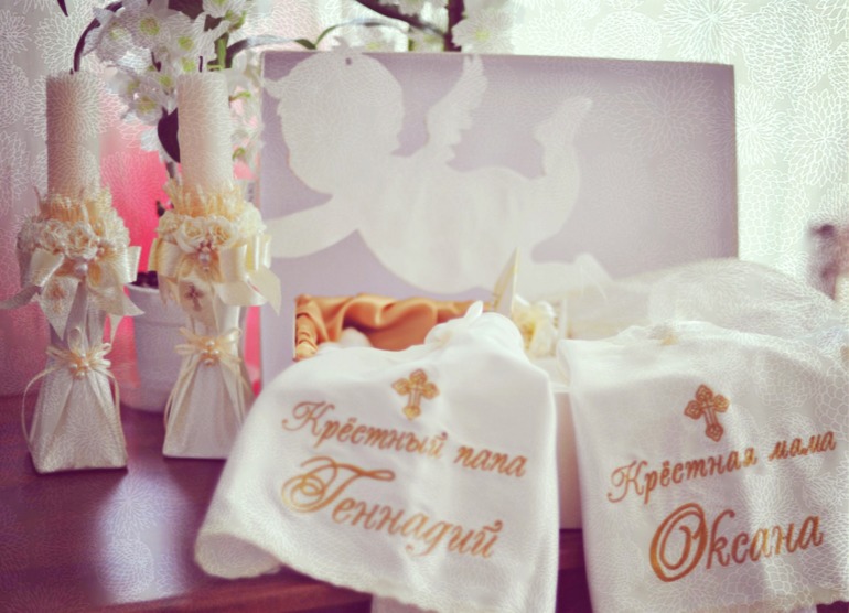 Крещение Виктории!