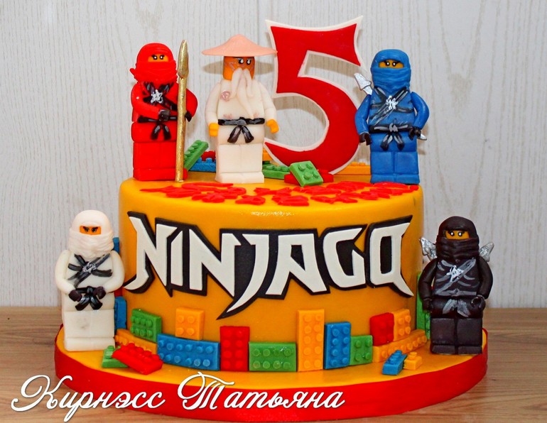 Торт LEGO Ninjago