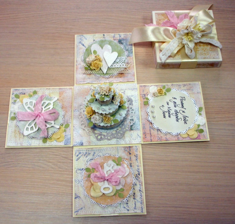 Коробочка для денег на свадьбу