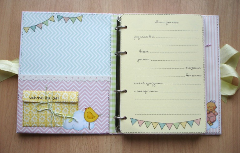 Блокнот №11 для мамы девочки