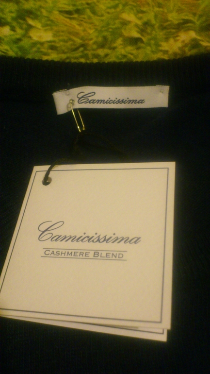 новый свитер Camicissima Италия 48р 1600р