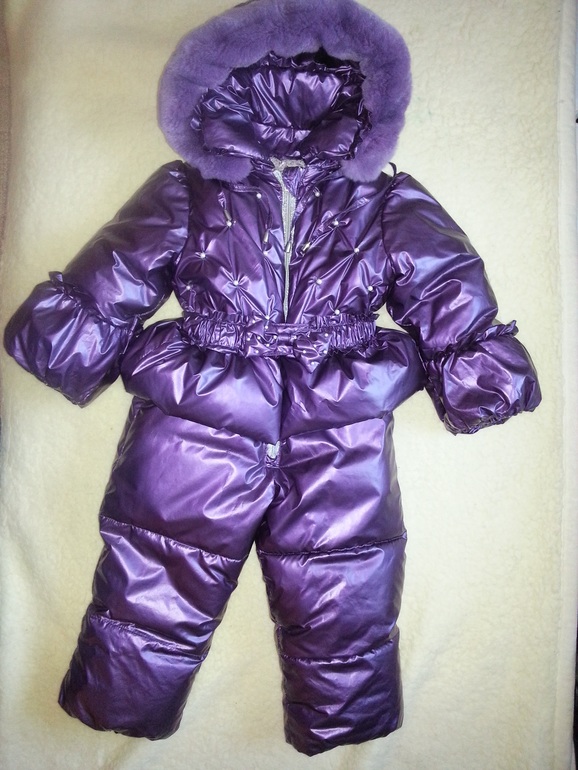 Продам слитный зимний комбинезон Pulka 92см 2000 руб.