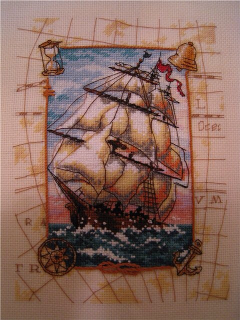 Ищу  скан схемы парусника