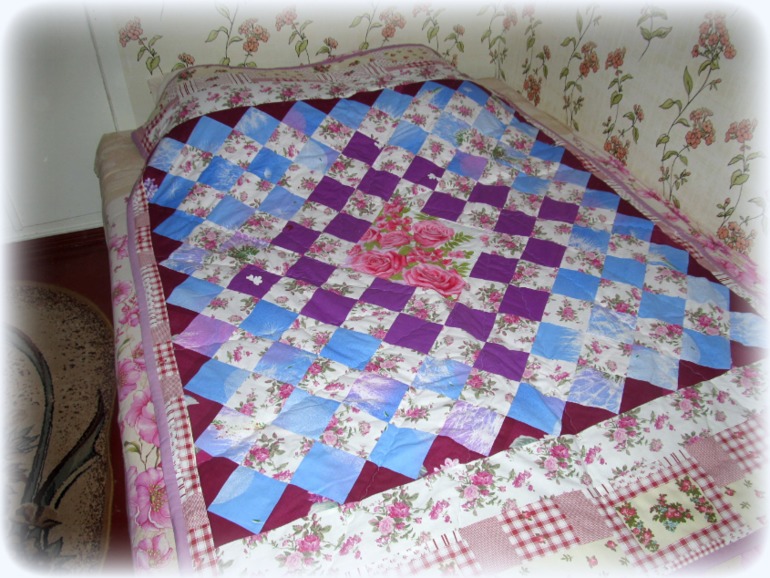 Плед "Розы" для девочки/девушки.