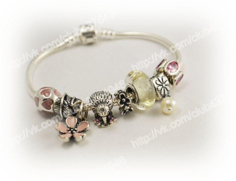 Украшения в стиле pandora из серебра 925 пробы