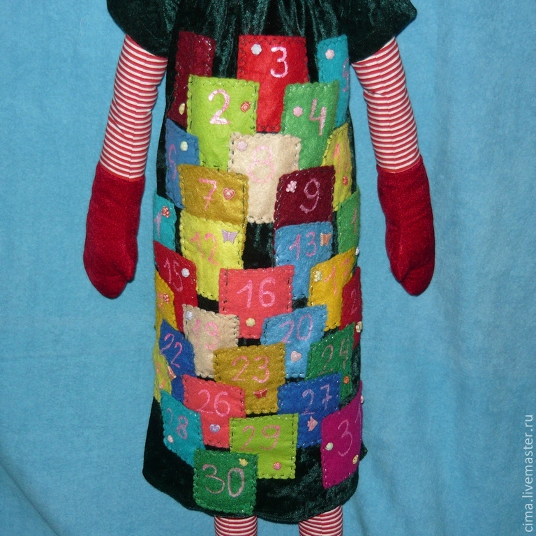 Кукла- адвент-календарь