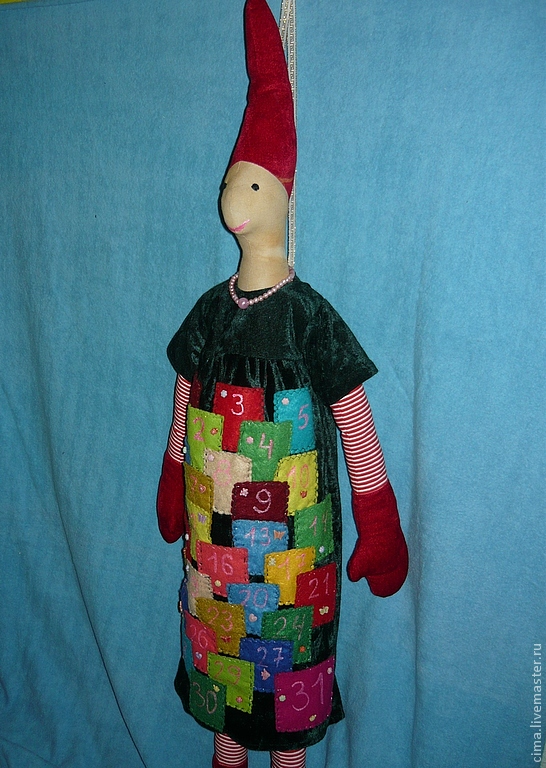 Кукла- адвент-календарь