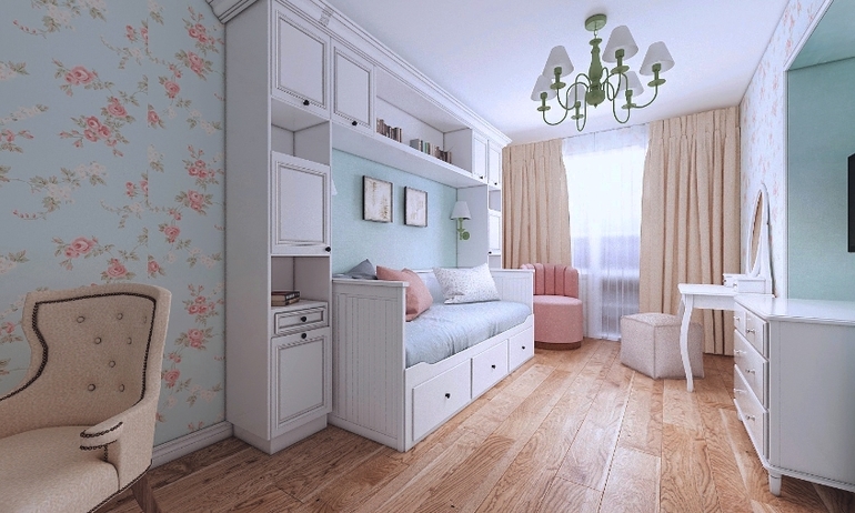 Дизайн проекты комнаты для девушки