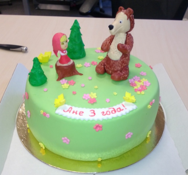 Мамонтенок и Машка с мишкой