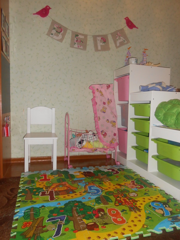 Уголок для маленькой девочки