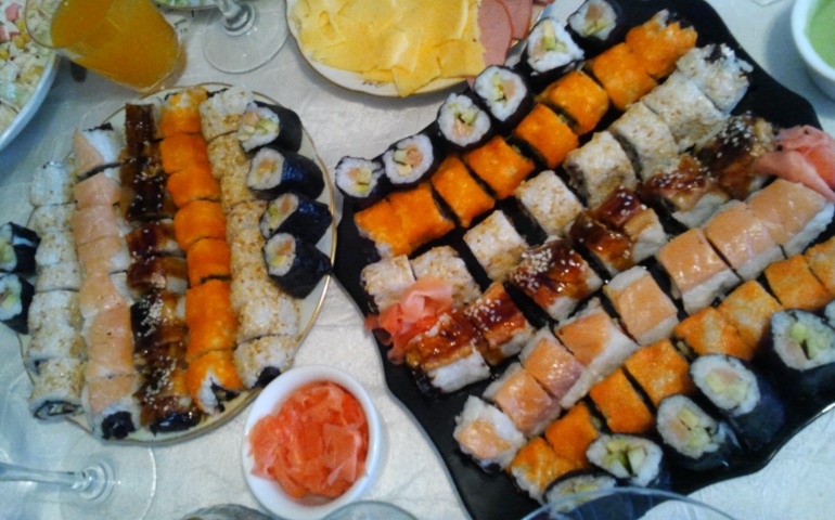 Приходили гости, накрутила)