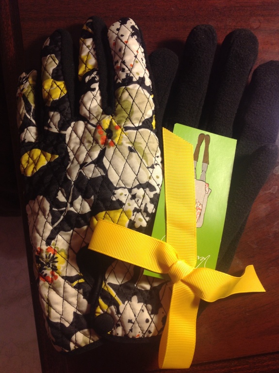 Перчатки флисовые двойные Vera Bradley