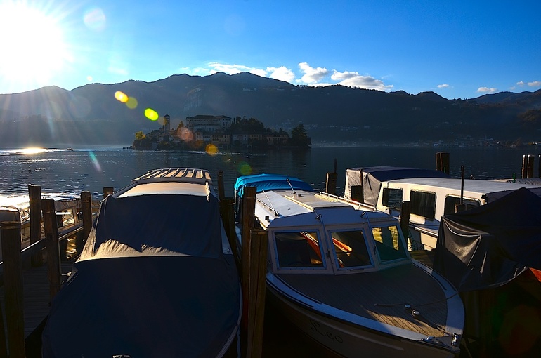 Oзеро Орта (Италия). Ноябрьские прогулки.