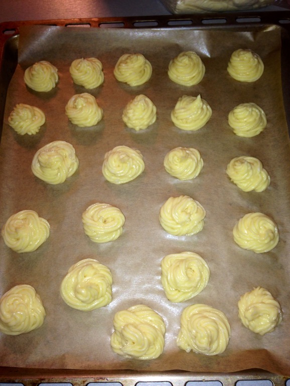 Эклеры из рисовой муки