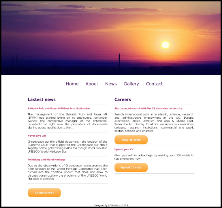 Предлагаю услугу по созданию сайтов
