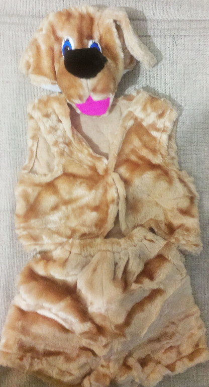 Отдам даром костюмы собачки и тигренка (2-3 годика)