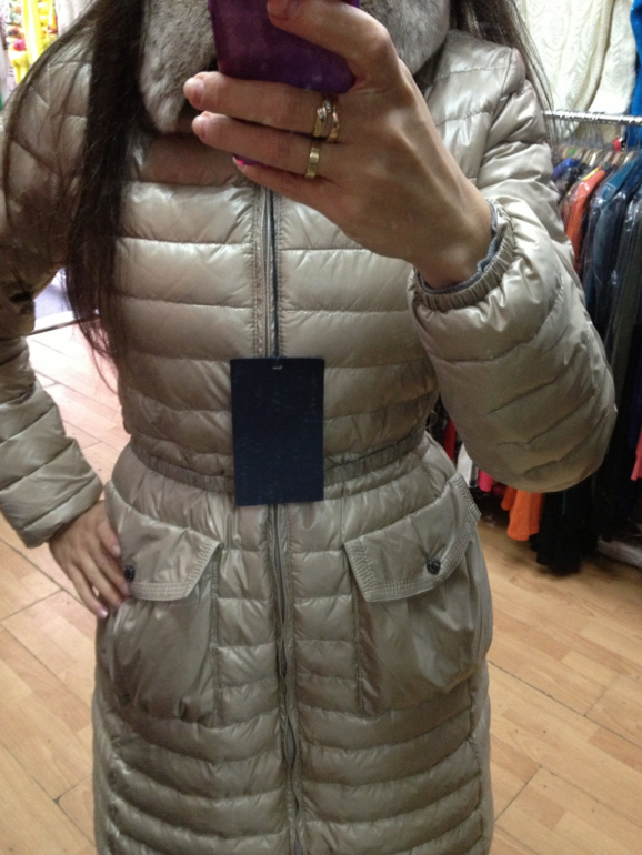 Аналог OДRI. Пуховое пальто MARINA YACHTING 7100руб