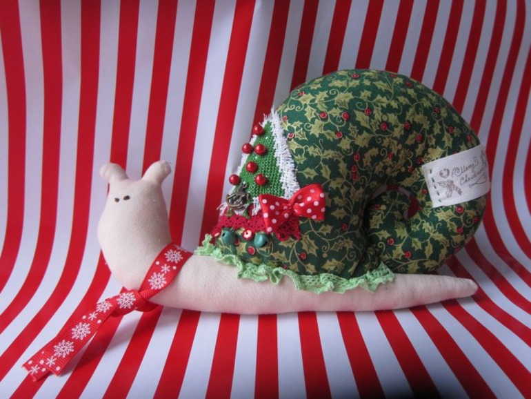 Новогодняя улитка