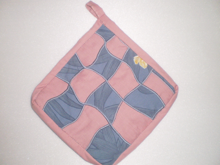 Прихватка пэчворк