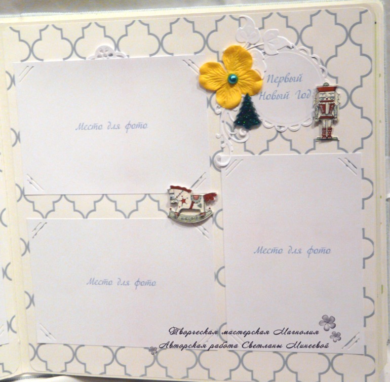 Большой фотоальбом для Матвея и папка для документов