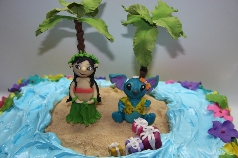 Торт ГАВАЙСКАЯ ВЕЧЕРИНКА без мастики.