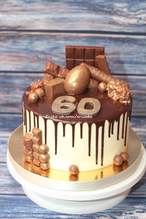 Pin de Jennifer Berning-d'Fonseca en Cakes Torta decorada con golosinas, Torta d