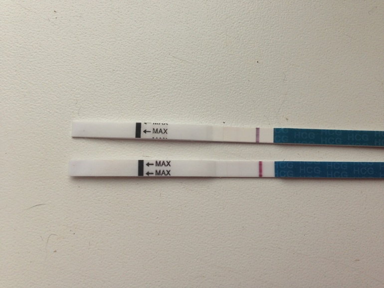 Сделала днем чтоб убедиться смотрите , что скажите 11 дпо .