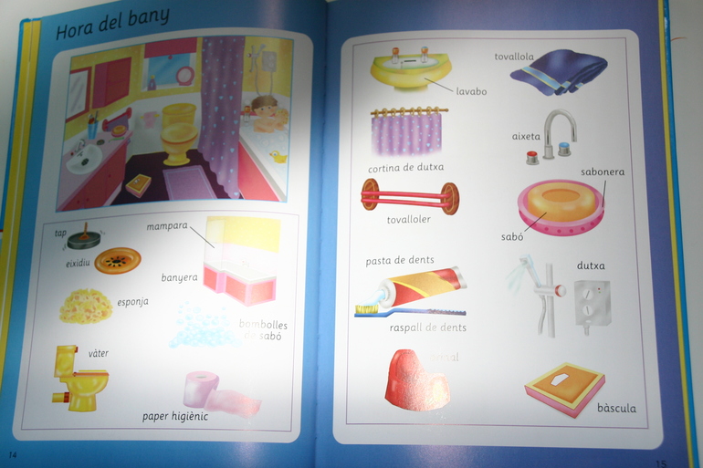 lES meves primeres 1000 paraules il lustrades.