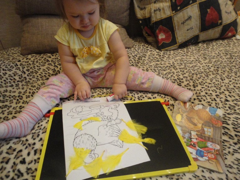 ТН Цвета. ЖЕЛТЫЙ и КУРОЧКА РЯБА