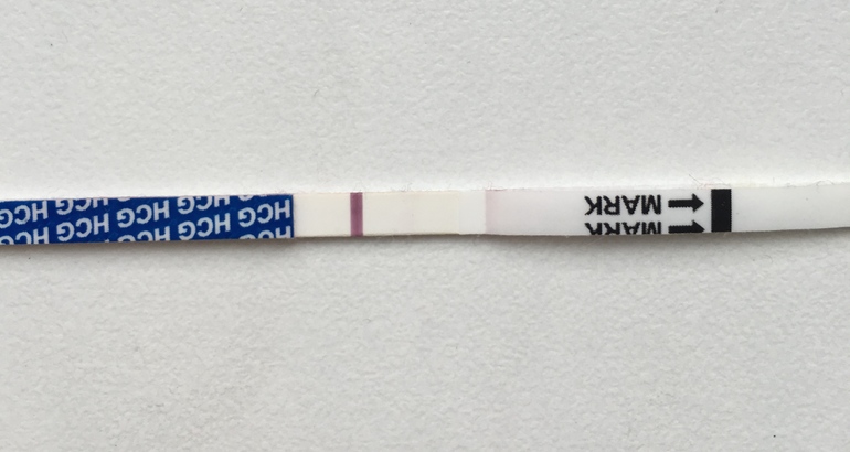 Реагент или нет тест на беременность Мама чек