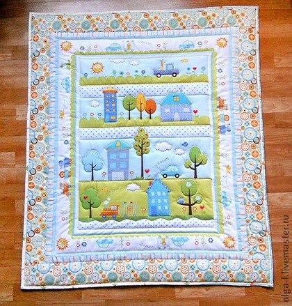 Где купить красивые наборы для детского одеяла?