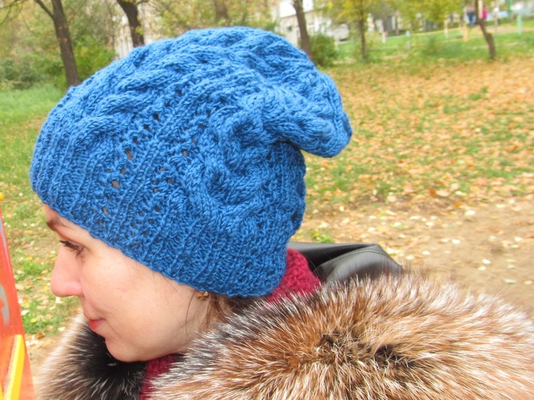 Моя шапка STARR от Kim Hargreaves