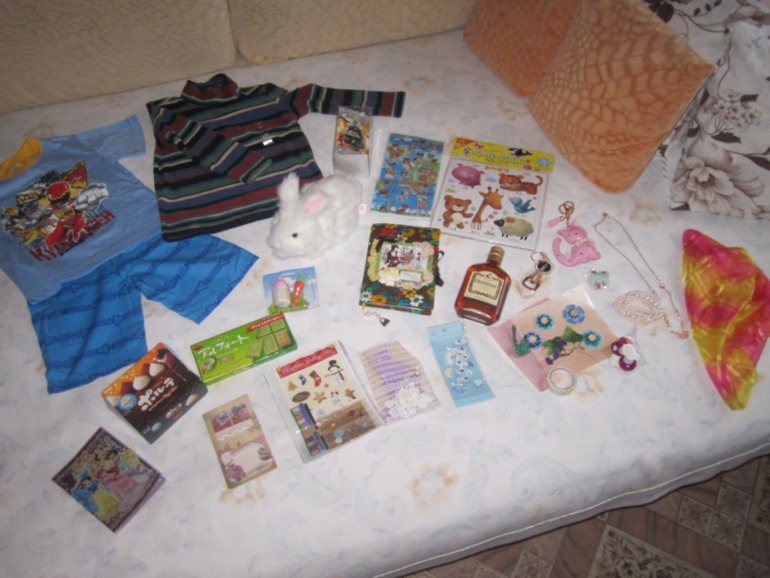 Леночка, спасибочки за подарки!