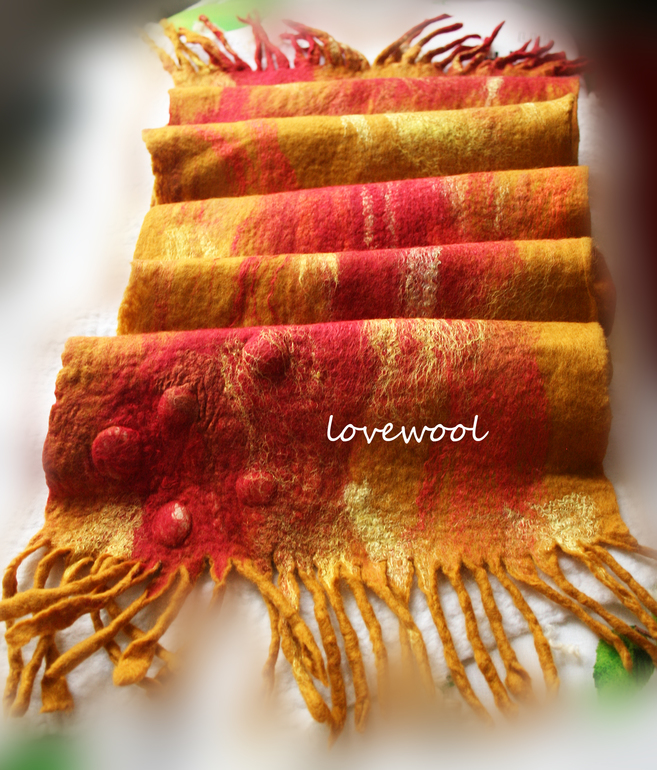 валяный комплект для Катюшки "ягодный чай"