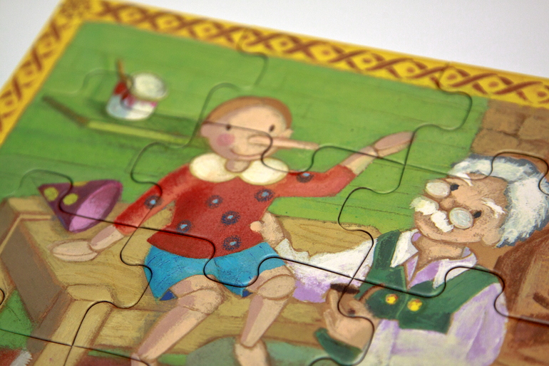 Красивые качественные пазлы в больших подарочных коробках Djeco по 689 руб!