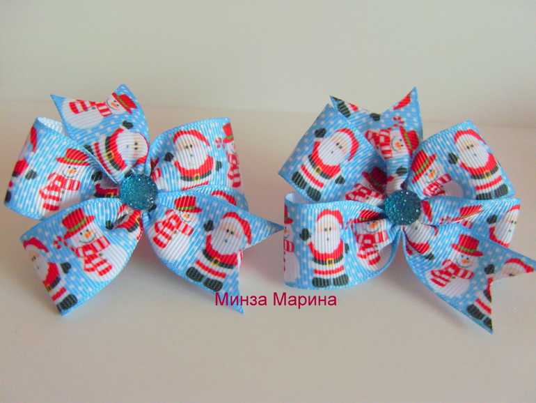 Новогодние бантики