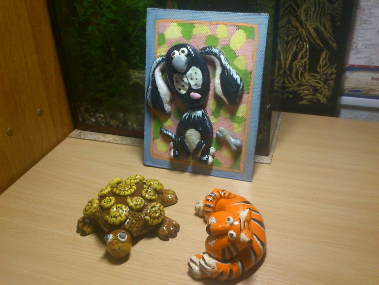 Покажу заодно и моей дочи работы